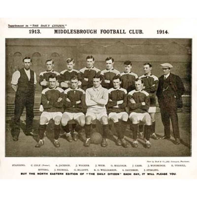 Middlesbrough FC, 1913