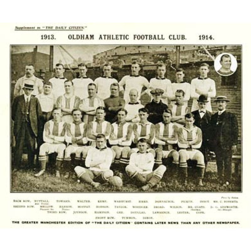 Oldham Athletic FC, 1913