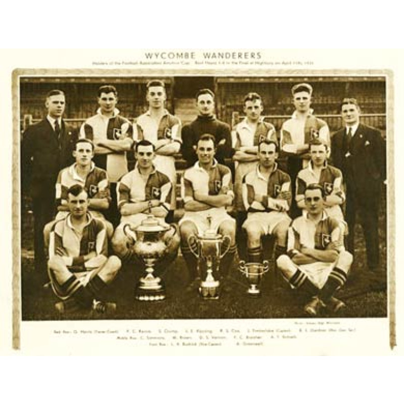 Wycombe Wanderers FC, 1931
