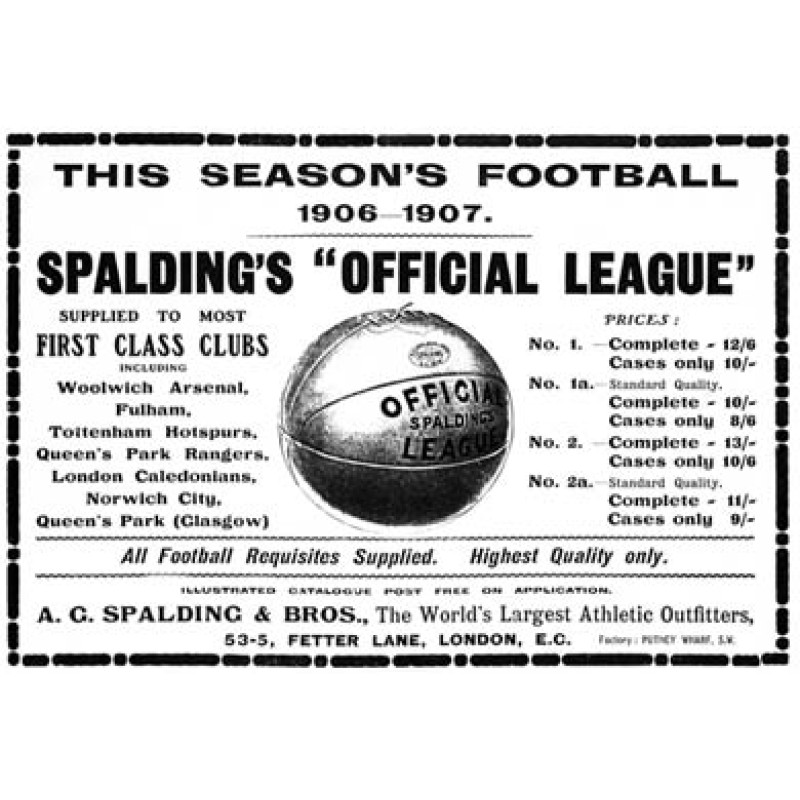 Spalding Football, 1906