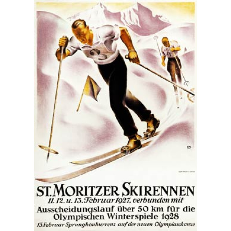 St Moritz Skiing