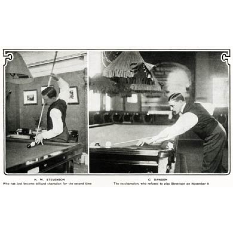 Edwardian Billiards Champions