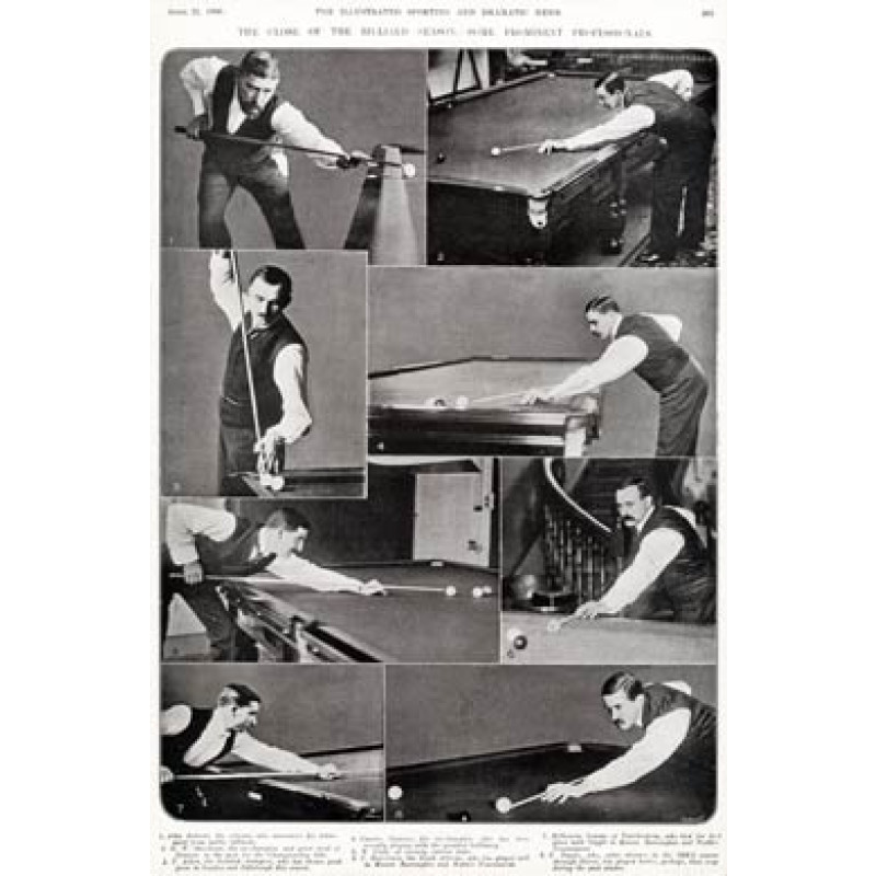 Edwardian Billiards Professionals