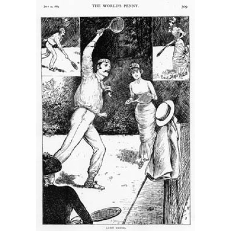 Lawn Tennis, 1884