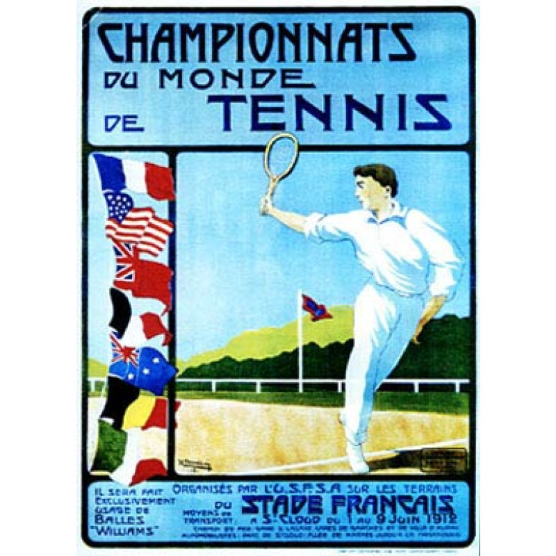 French Championship Tennis, 1912