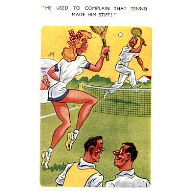 Tennis Made Him Stiff!