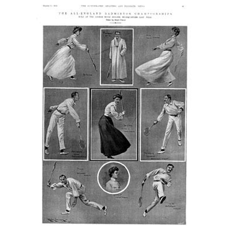 All England Badminton, 1905