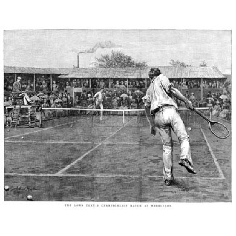 Wimbledon Tennis, 1888
