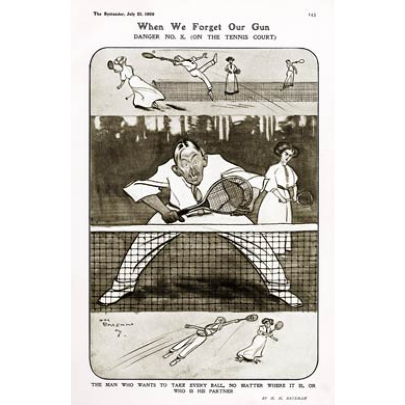 Tennis Doubles Danger