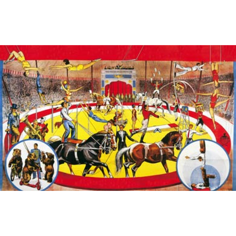 STCS1001, European Circus Poster
