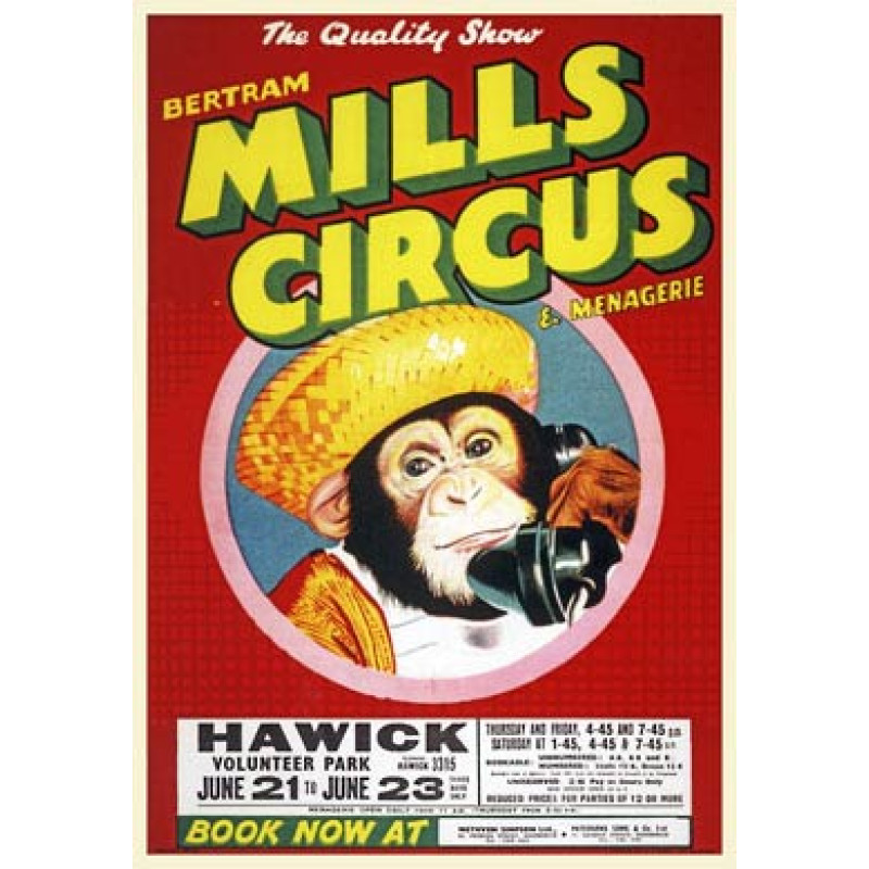 Bertram Mills Circus, Chimp