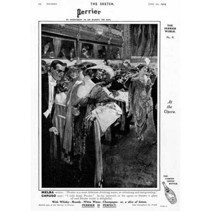 Perrier Opera Advertisement