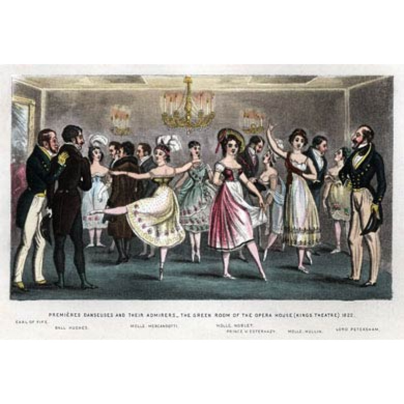 Green Room, Opera House, 1822