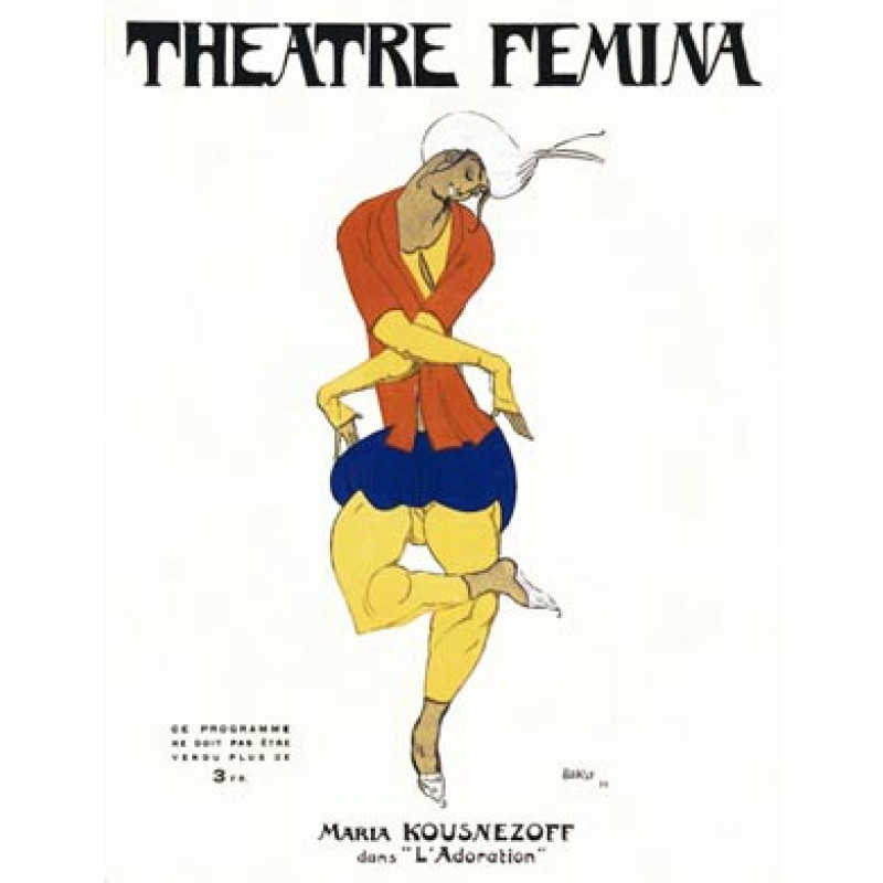 Leon Bakst, Spectacle d'Art Russe, 1922