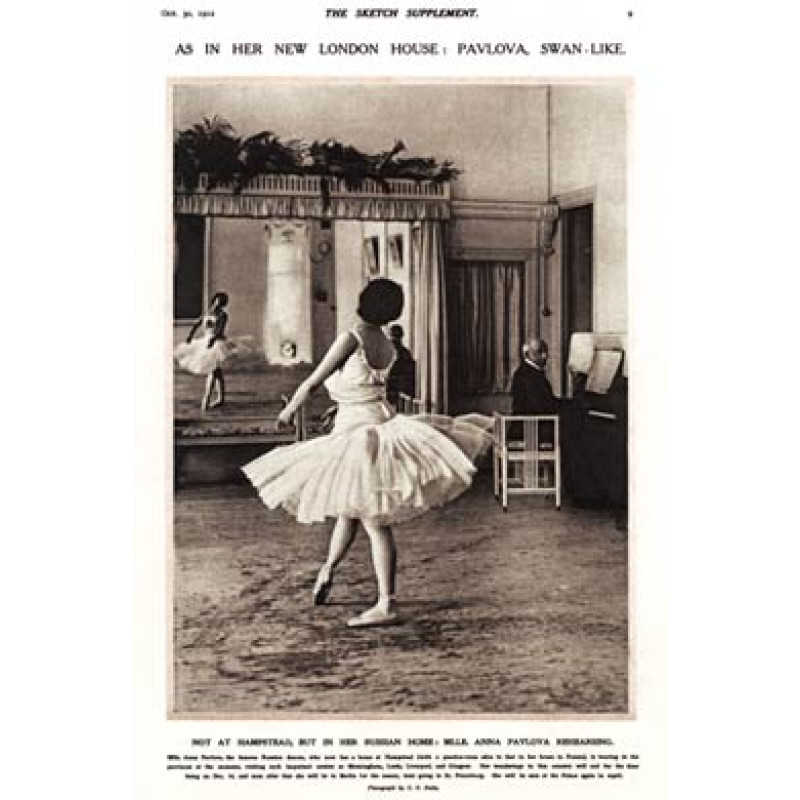 Anna Pavlova, 1912