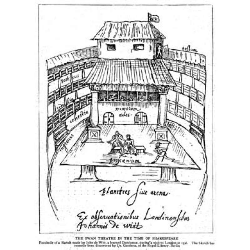 Swan Theatre, 1596