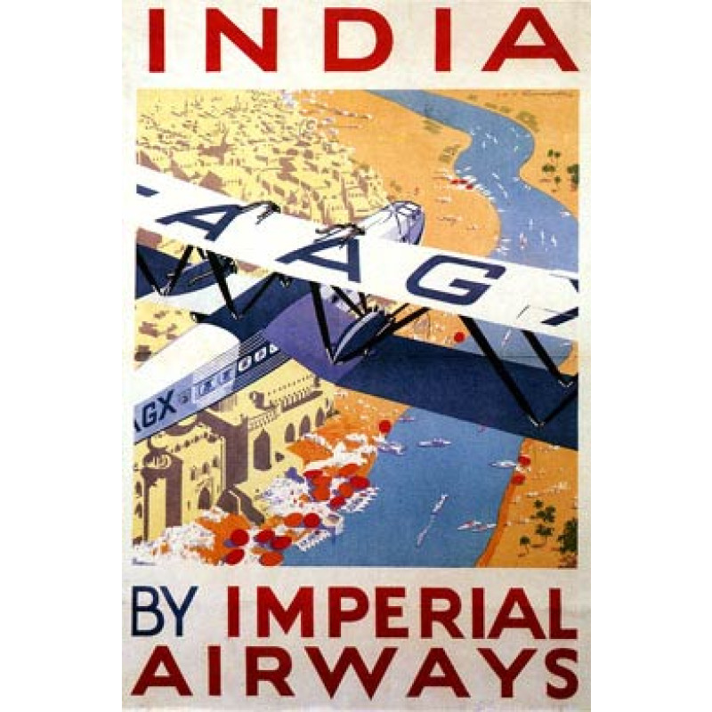 Imperial Airways, India, 1935