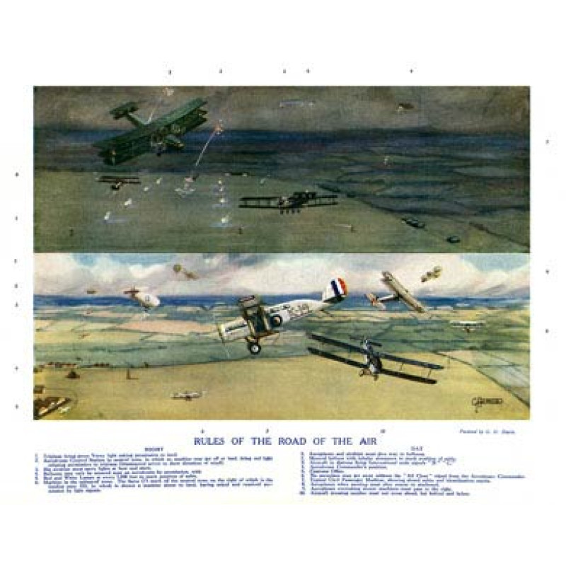 Rules Of The Road Of The Air, 1920