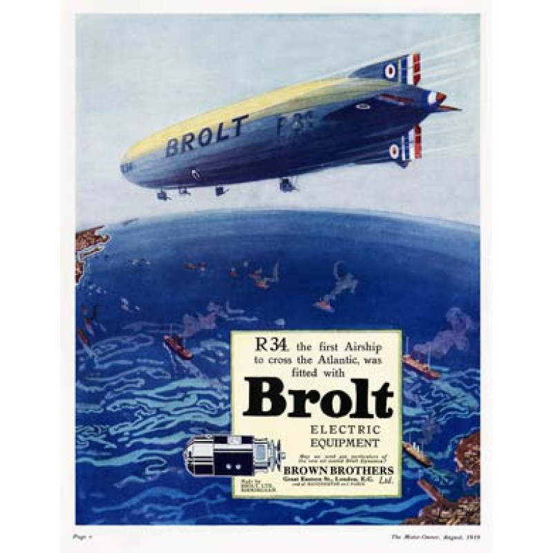 Brolt, R34 Airship