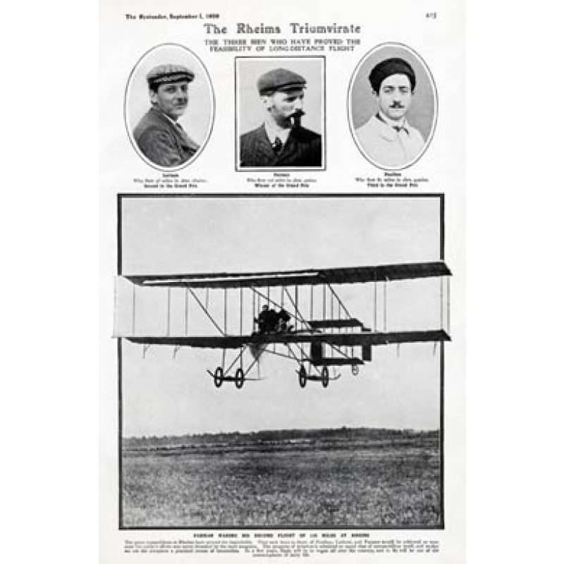 Farman's Record Flight, 1909