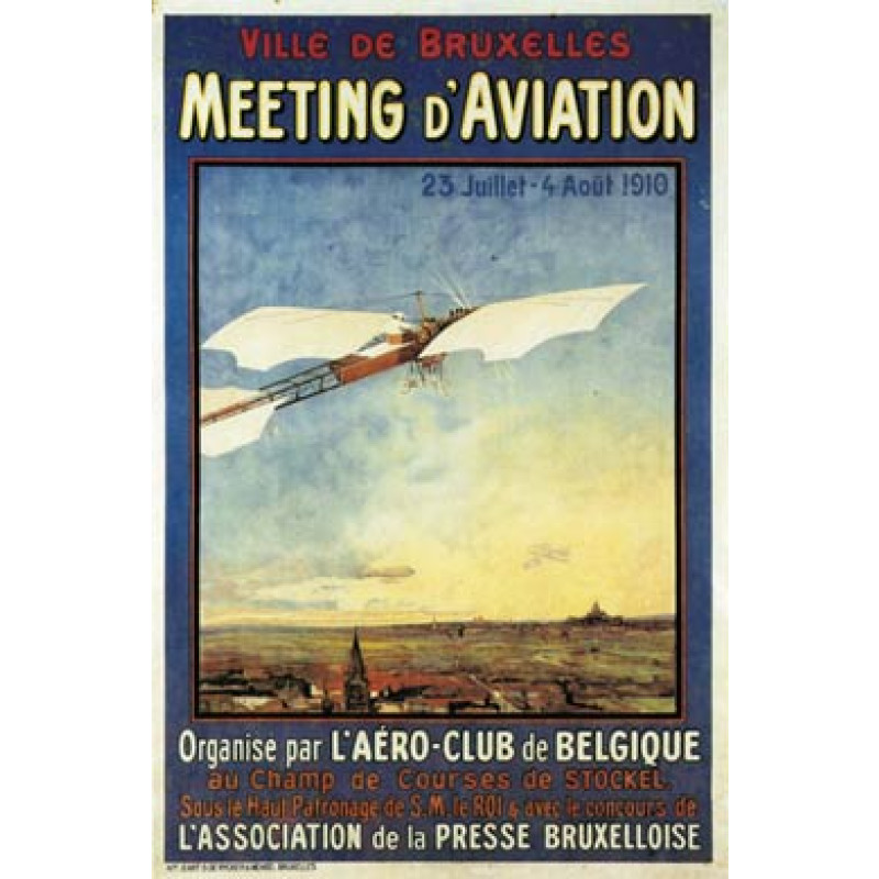Meeting D'Aviation, Bruxelles, 1910