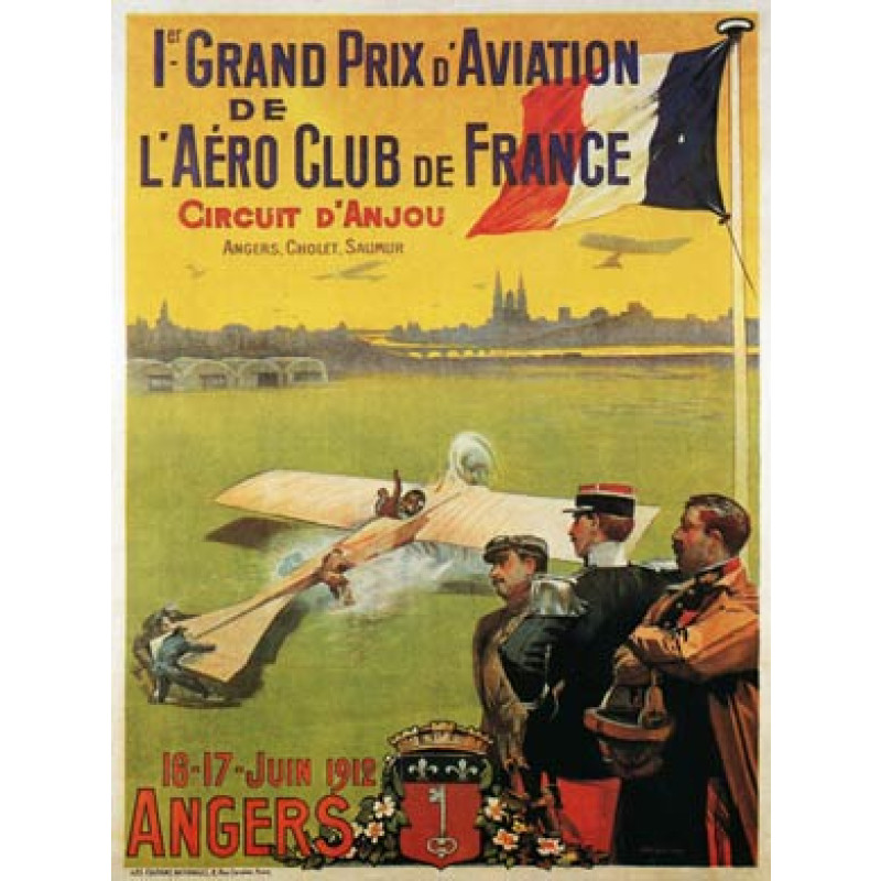 Grand Prix D'Aviation, Circuit D'Anjou, 1912