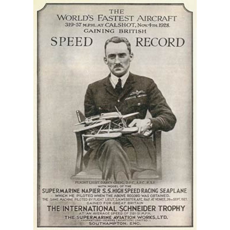 Supermarine S5 Speed Record, 1928