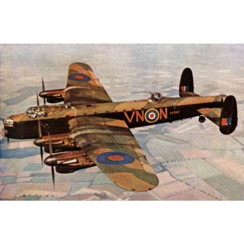 Lancaster Bomber in Flight, 1942