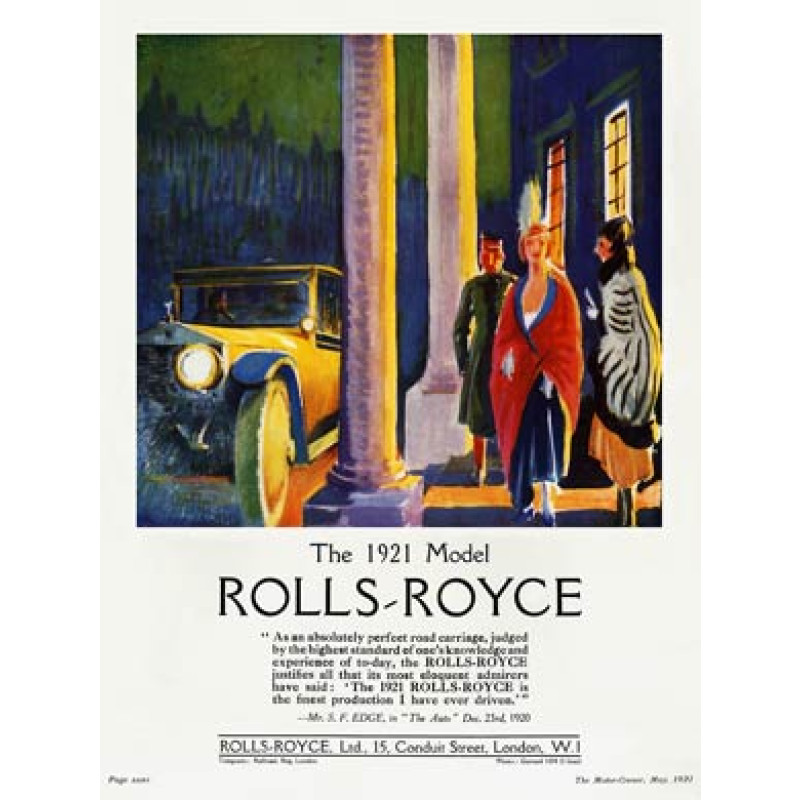 Rolls Royce, 1921