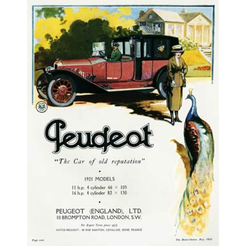 Peugeot, 1921