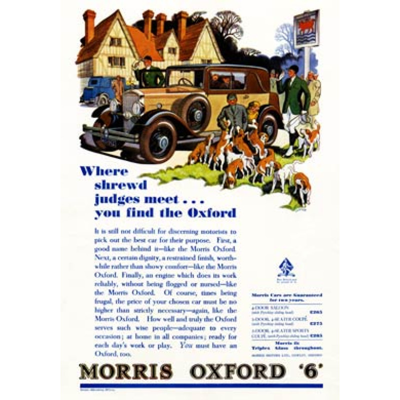 Morris Oxford 6, 1932