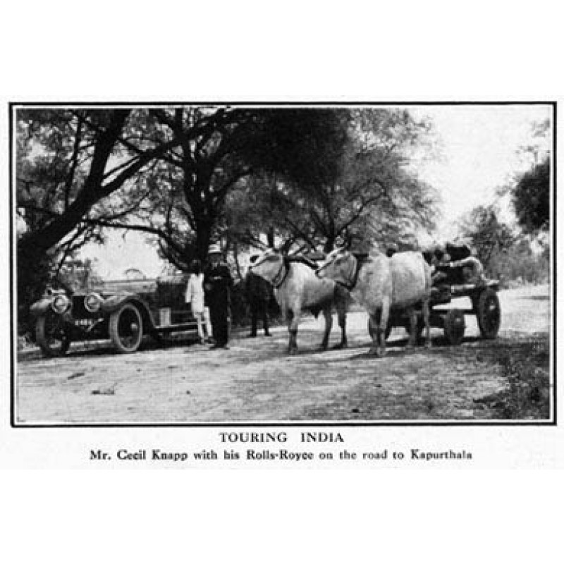 Rolls Royce Touring India, 1913
