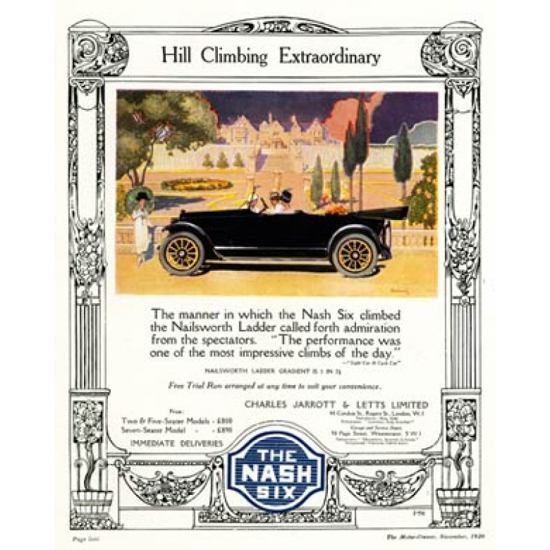 Nash Six, 1920