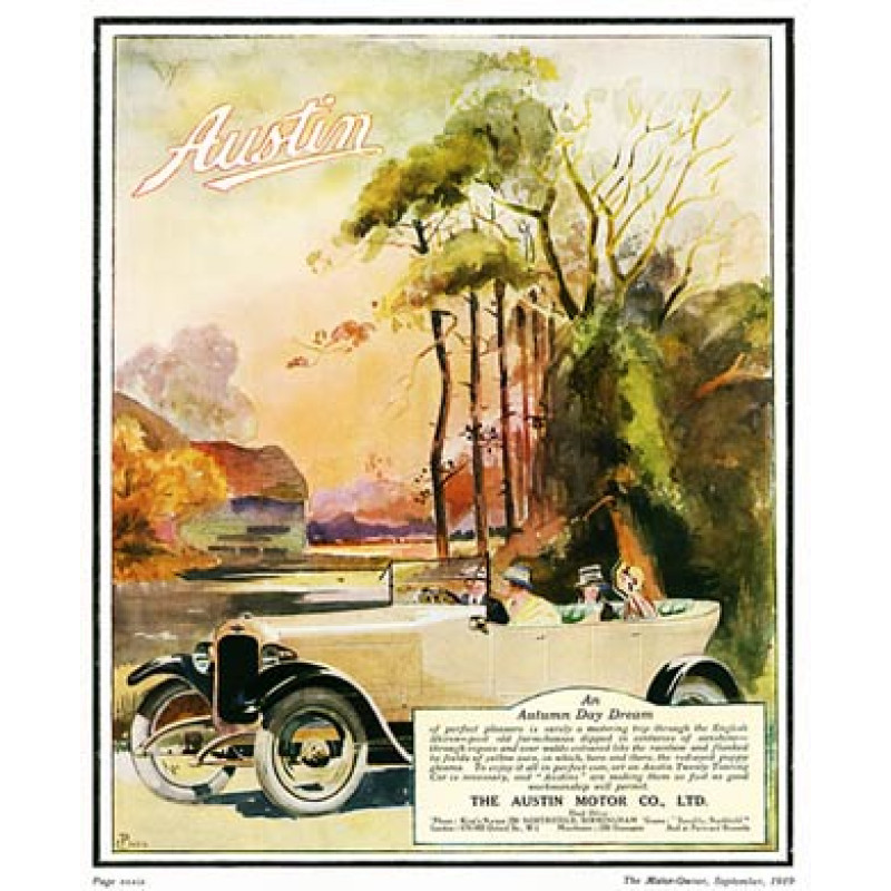 Austin, Autumn Day Dream, 1919