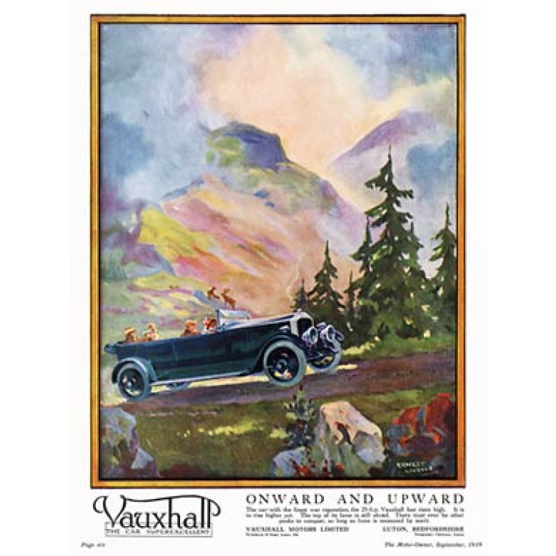 Vauxhall, Onward and Upward, 1919