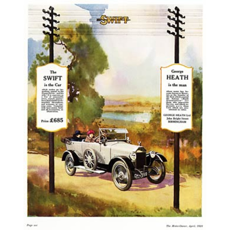 Swift Cars, 1921