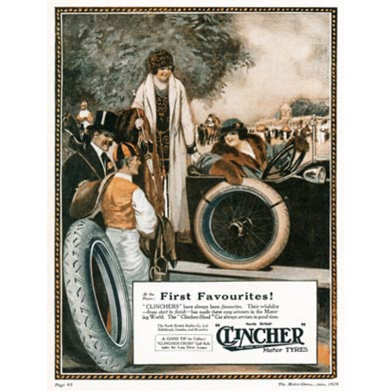 Clincher Tyres, First Favourites, 1919