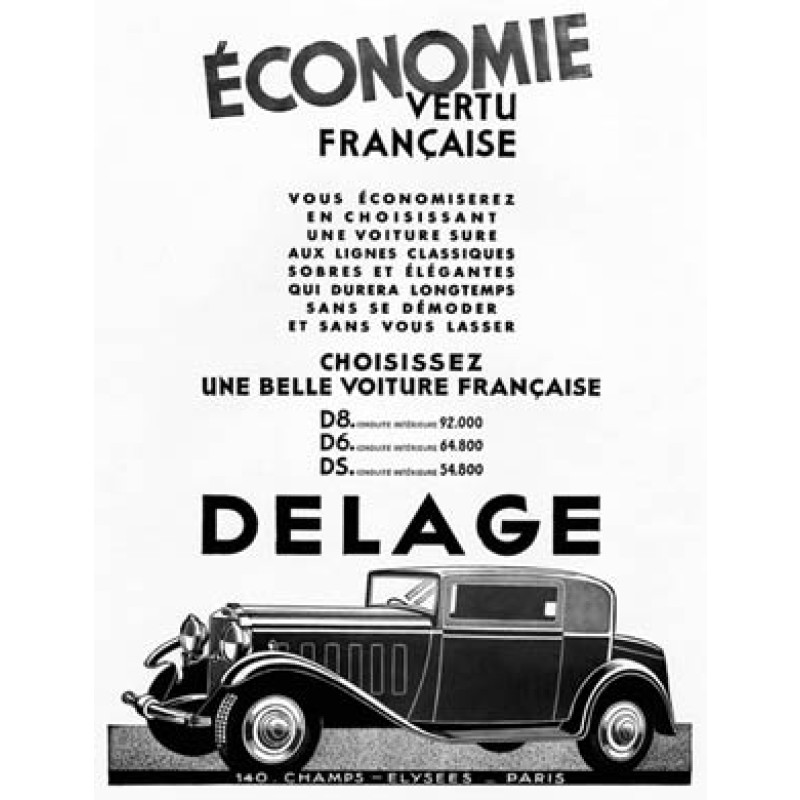 Delage, 1932