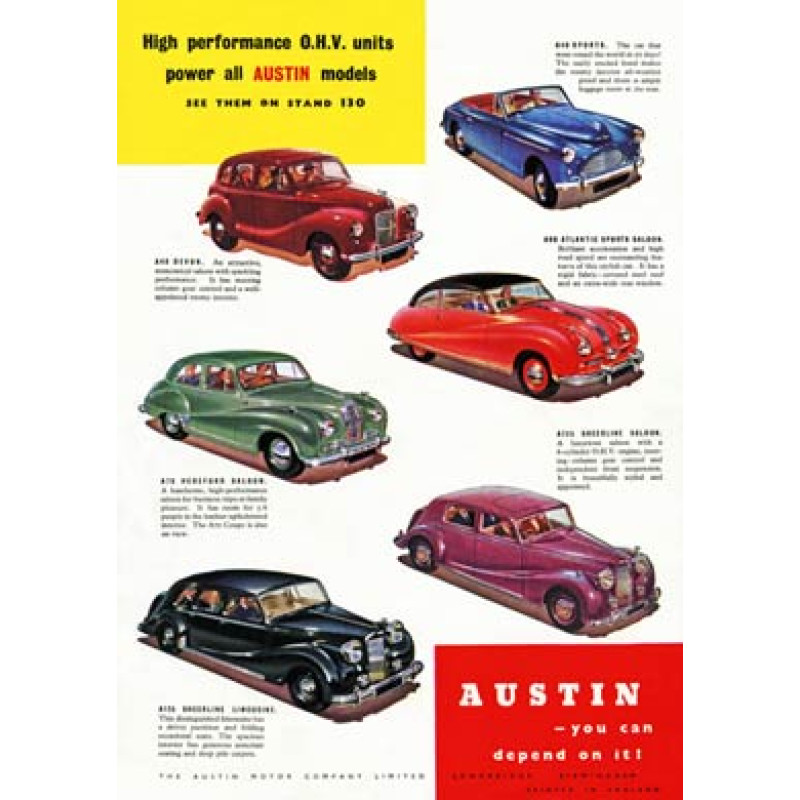 Austin Models, 1949