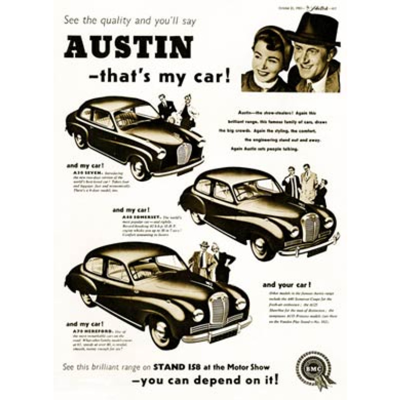 Austin Models, 1953