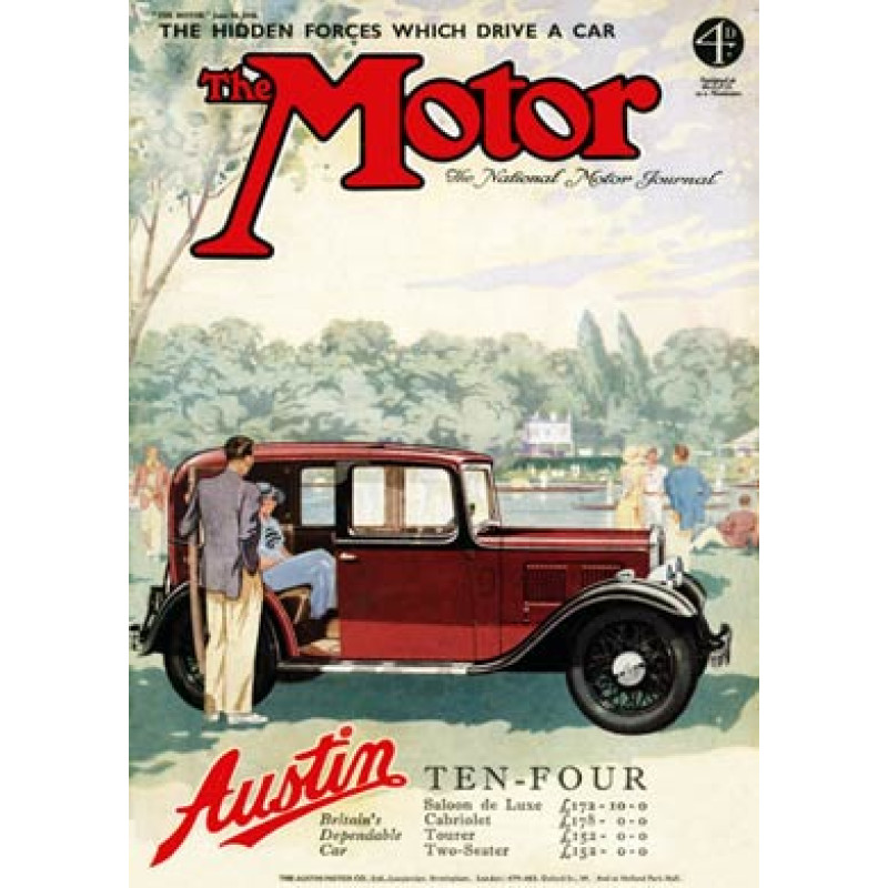 Austin Ten-Four, 1934