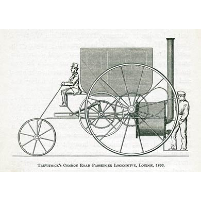 Trevithick Road Passenger Locomotive, 1803