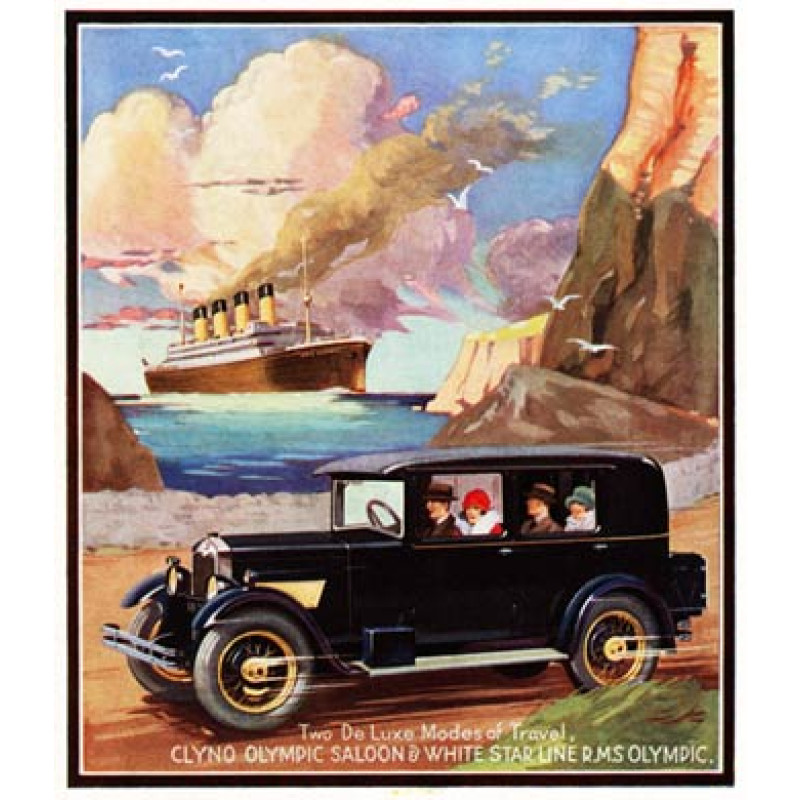 Two De Luxe Modes of Travel, 1928