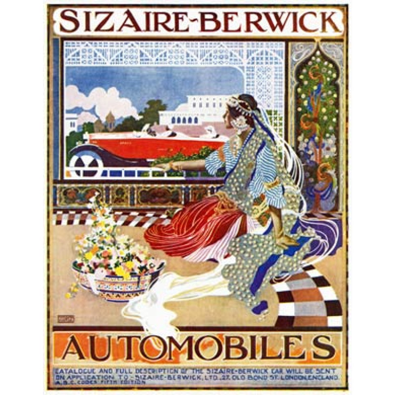 Sizaire Berwick Automobiles, 1919