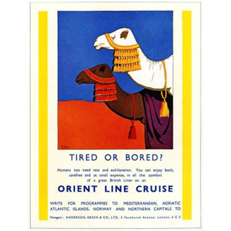 Orient Line Cruises, 1931