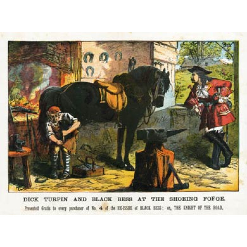 Dick Turpin At The Blacksmith's