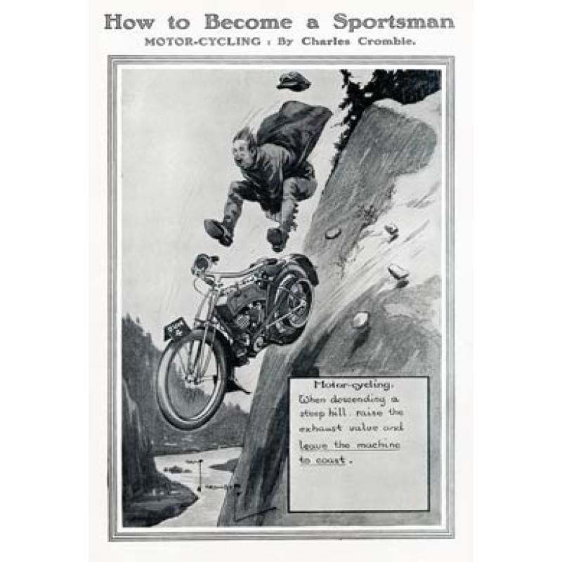 Become a Sportsman, Motor Cycling