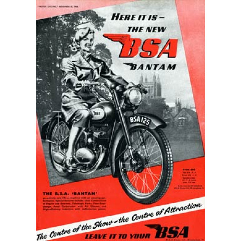 BSA Bantam, 1948