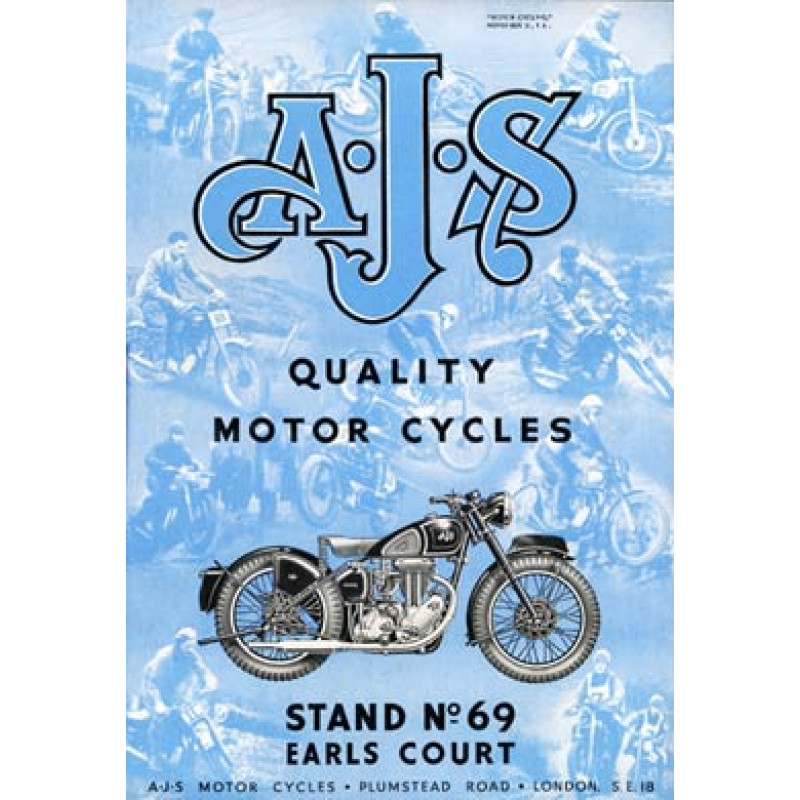 AJS Motor Cycles, 1948