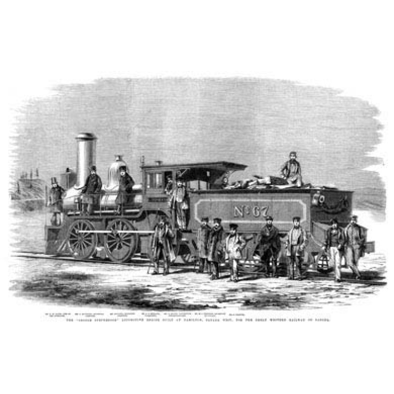 George Stephenson Loco, Canada, 1860